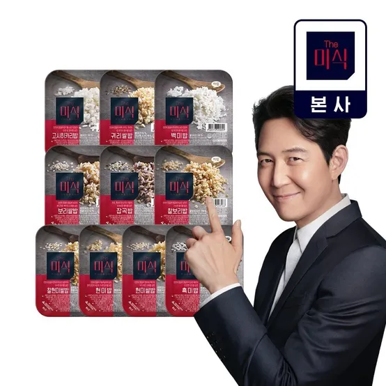 [APP전용] 더미식 백미밥 210g / 즉석밥 24개 9종 모음전