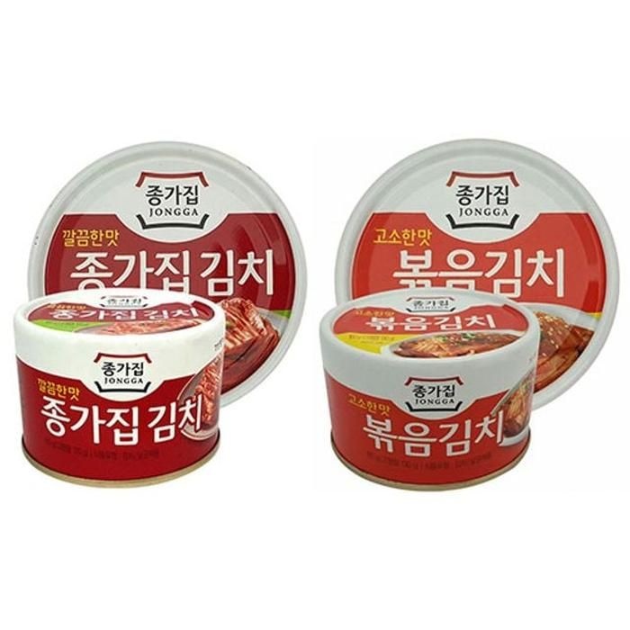 [아우트]부대찌개햄 종가집 고소한 볶음김치 편의점김치