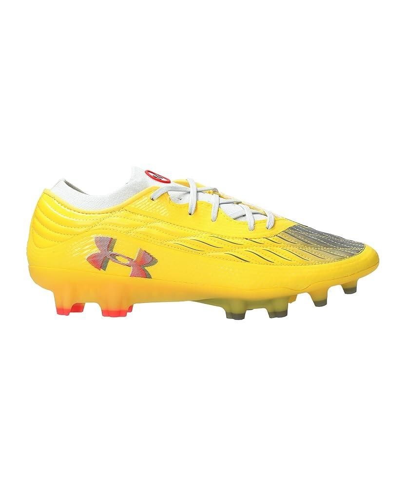 언더아머 [해외] Under Armour 언더아머 여성용 UA Magnetico Elite 4 FG 축구 클리트 - 맞춤형 핏 10 택시레이서 레드 700