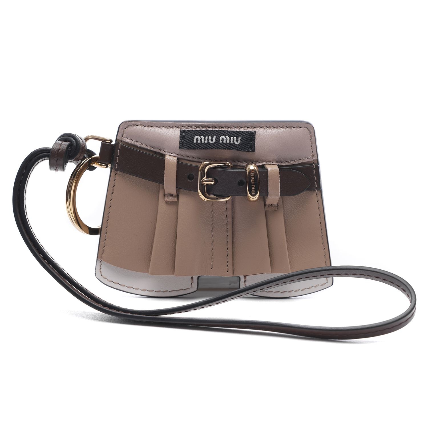 [롯데백화점] 미우미우 여성 미니 스커트 스트랩 백참 키링  5TL531 2CUK F0065 25S LE1220046912