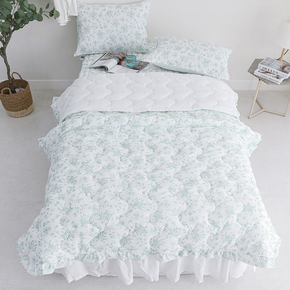 현대Hmall) 이솔홈 라임 스노우리플 스프레드패드세트 SS