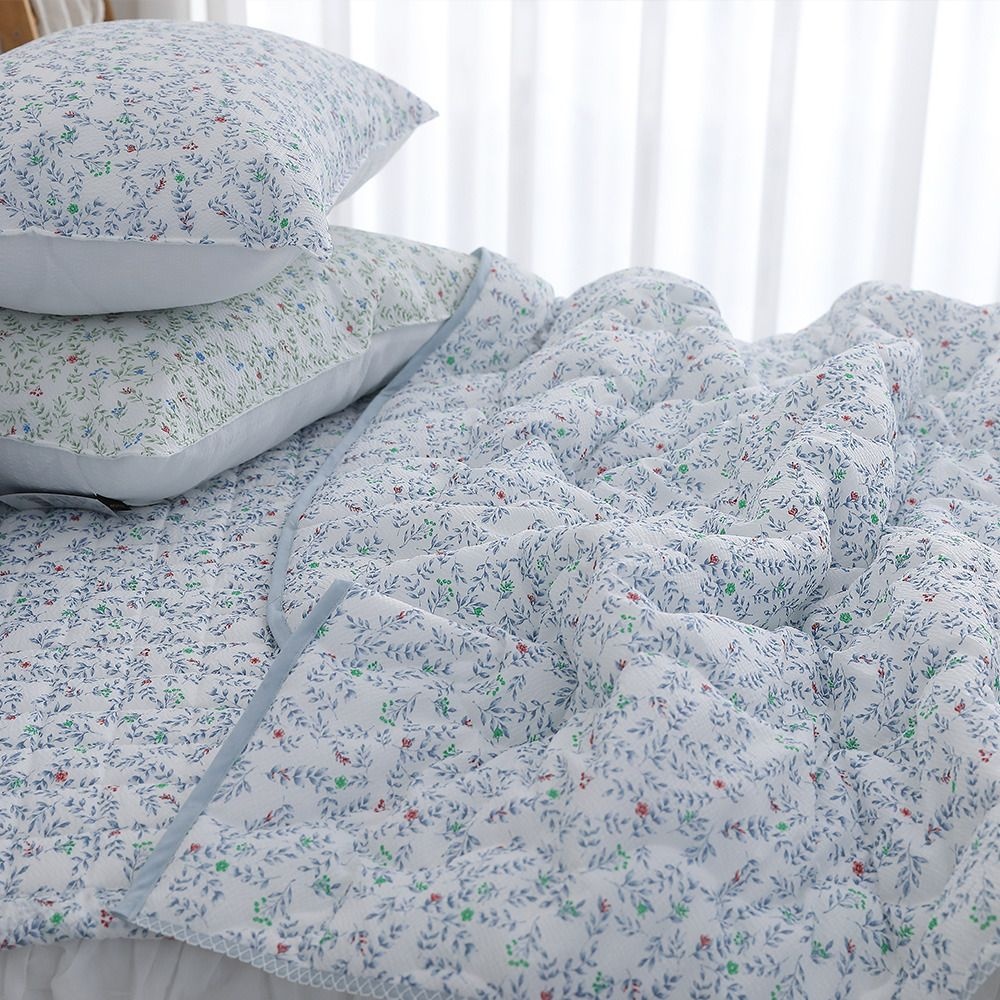 현대Hmall) 이솔홈 파랑 스노우리플 여름 스프레드 SS