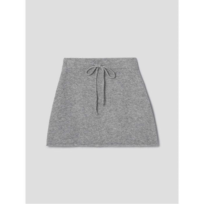 에잇세컨즈 니트 미니 스커트  그레이  325X27LYZ3