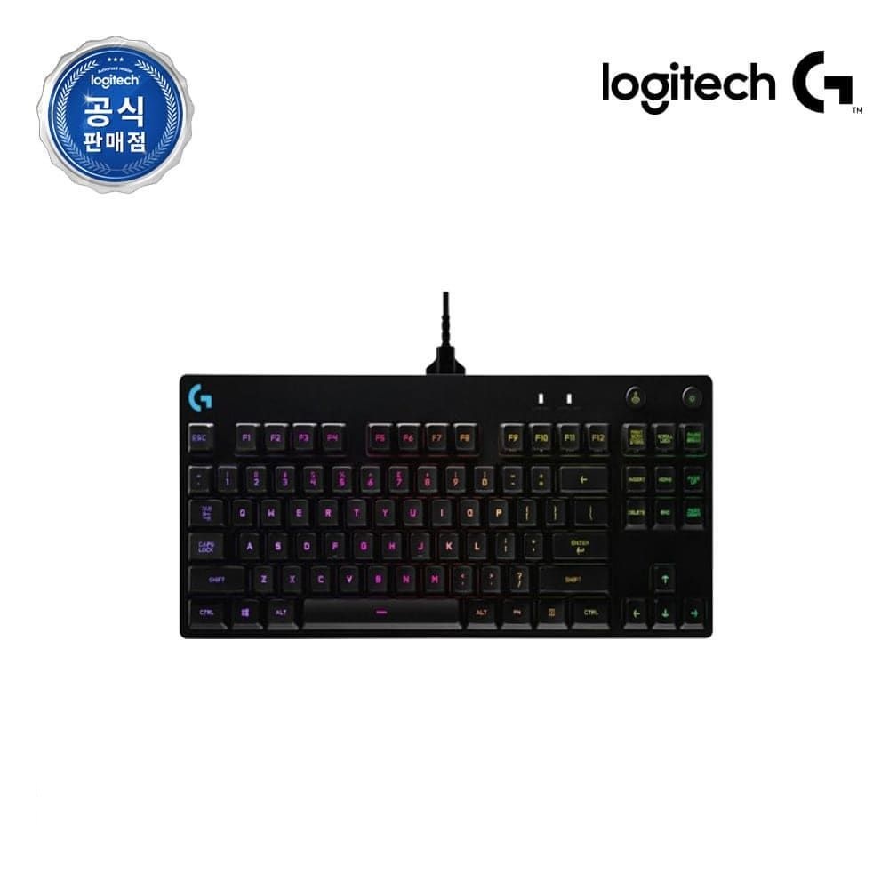 로지텍코리아 공식 G PRO TKL GX BLUE 기계식 게이밍 키보드