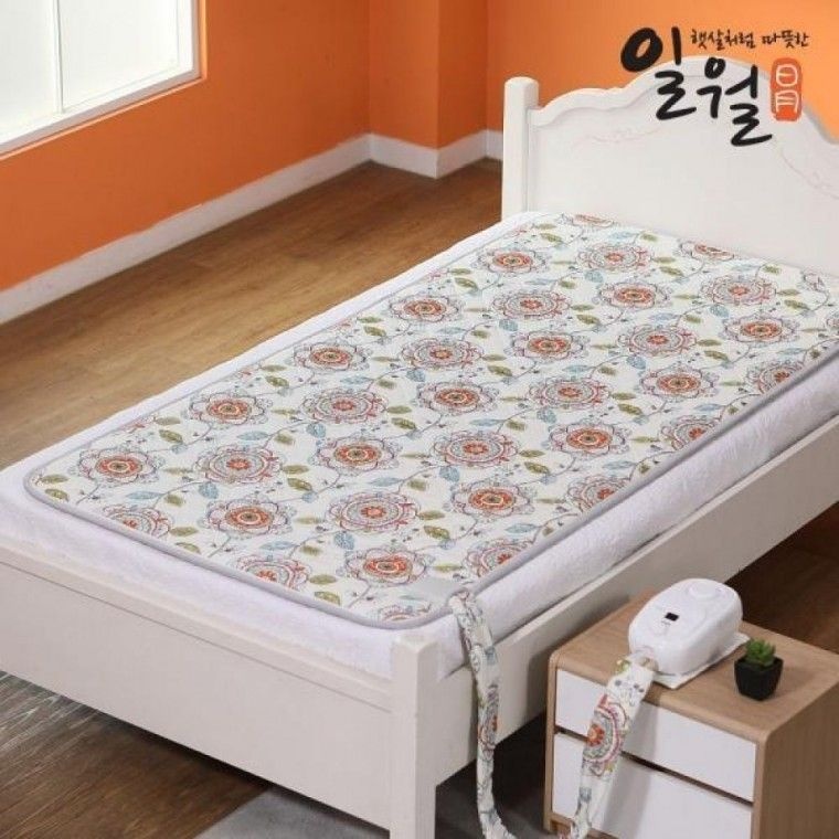 일월 일월 품안애 온수매트 싱글 전기 온열 매트 겨울 난방 보온
