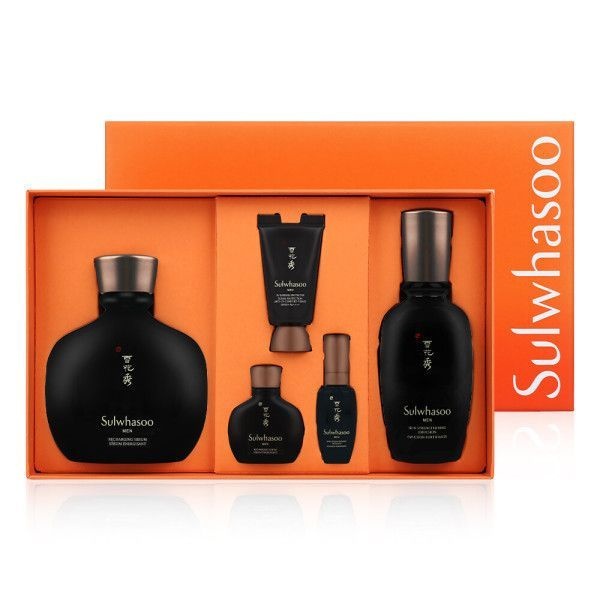 설화수 맨 본윤 2종 기획세트 - 스킨로션 남성 옴므 선물 세트 보자기 포장 K