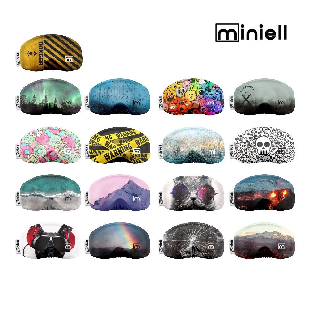 miniell 미니엘 스키고글커버 렌즈보호 파우치 17컬러