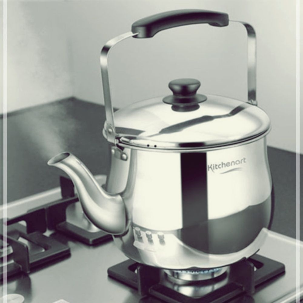 PN풍년 키친아트 스텐 주전자 티 포트 육수 물주전자 7L