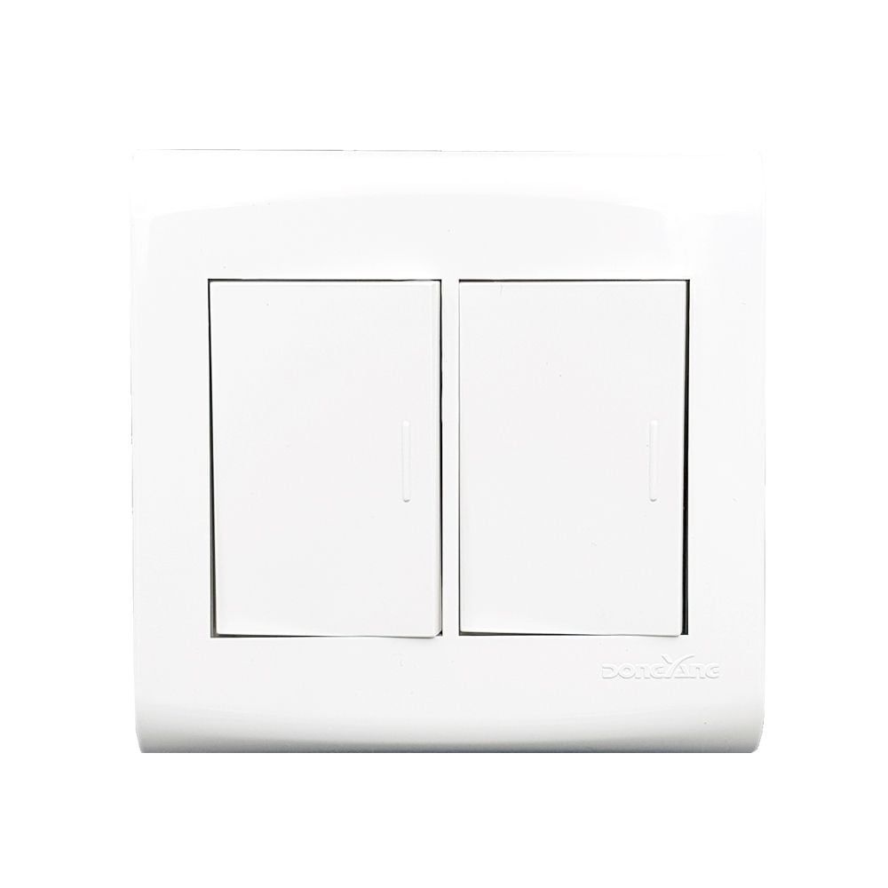 동양전자 방 벽 전기 전등 스위치 커버 중2구 1로 교체 보조