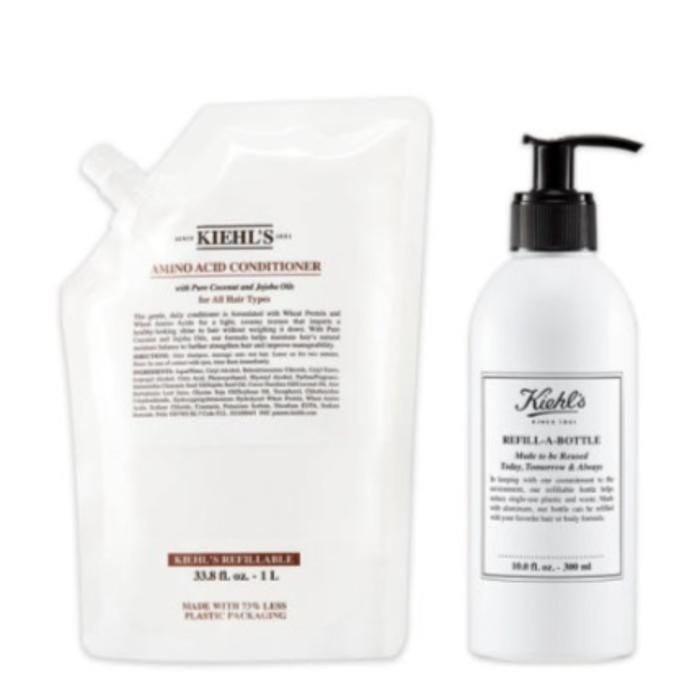 키엘 아미노 애시드 컨디셔너 린스 리필 파우치 1L
