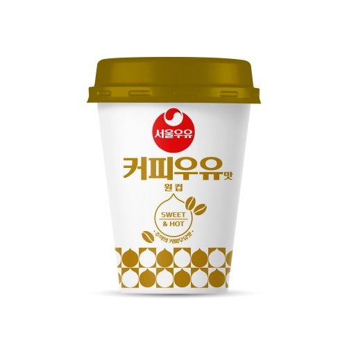 [온세일]서울우유 커피우유 원컵 25gx20개 달콤 따끈함 맛나고 편리한 등산 공부 소풍간식 라떼 믹스커피
