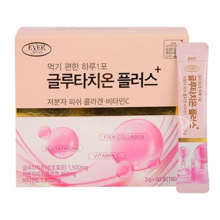 에버그린 글루타치온 플러스 3g x 60포