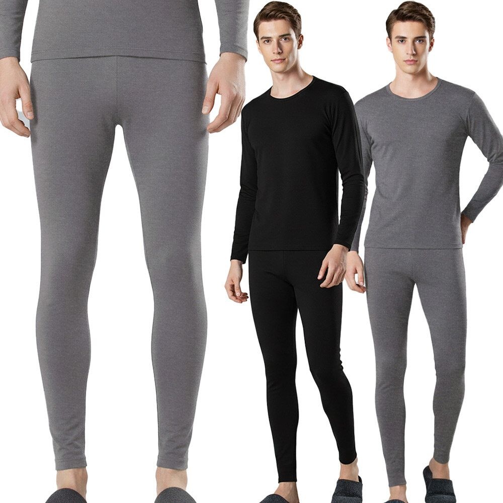 미미캐츠 [패션플러스][미미캐츠]미미캐츠 국산 뽀송 면 기모 남성 내의 하의 P-3090