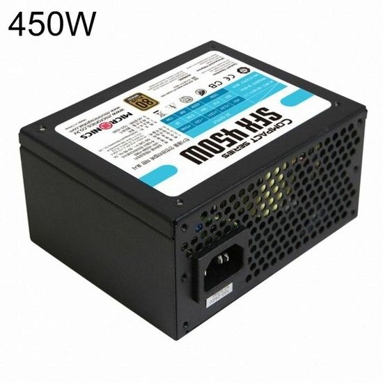 컴퓨터파워 Compact SFX 450W 80Plus Bronze 파워서플라이600w pc파워서플라이 파워서플라이500w