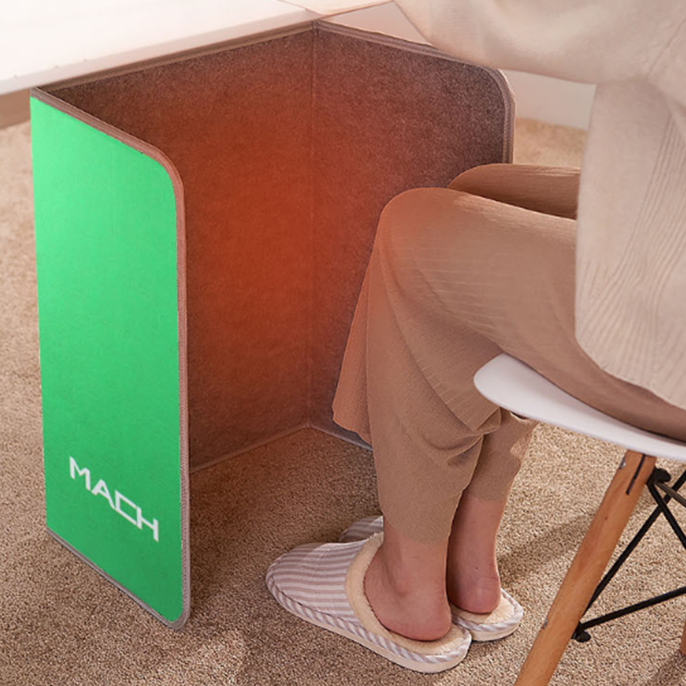 이한선생활과학/(주)서정코리아 사무실 발난로 책상 밑 테이블 방한 전기 히터 미니 다리 난로 온열기 온풍기 학생 난방기