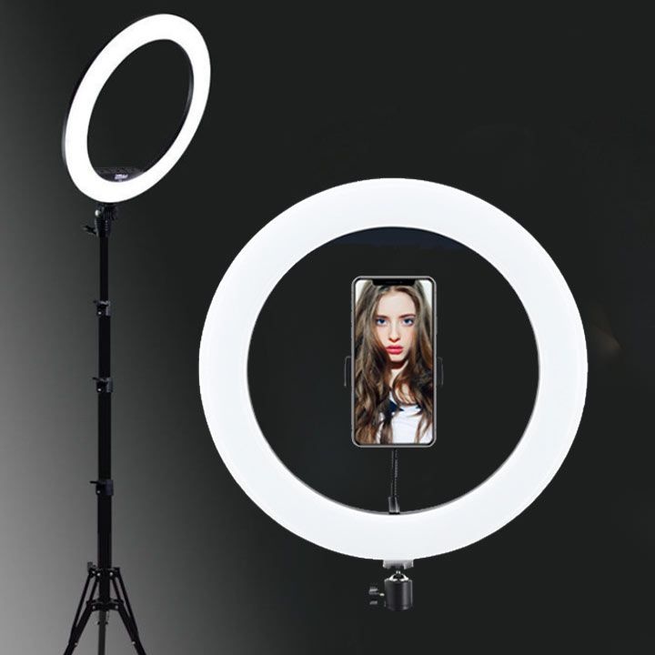 포커스 포커스 LED 링라이트 삼각대포함 유투버 방송조명 동영상촬영 개인촬영 1인방송 촬영 조명 장비 BJ장비
