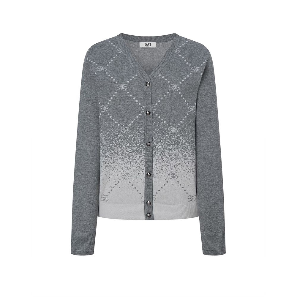 AK수원점] [닥스] 25FW 여성 버드아이 자카드 니트가디건 DNSW5C652G2