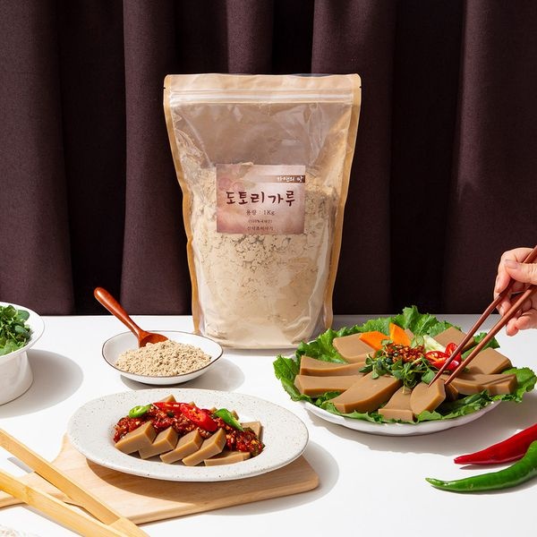 더조은푸드 [더조은] 100% 국산 도토리묵 가루 도토리 분말 500g