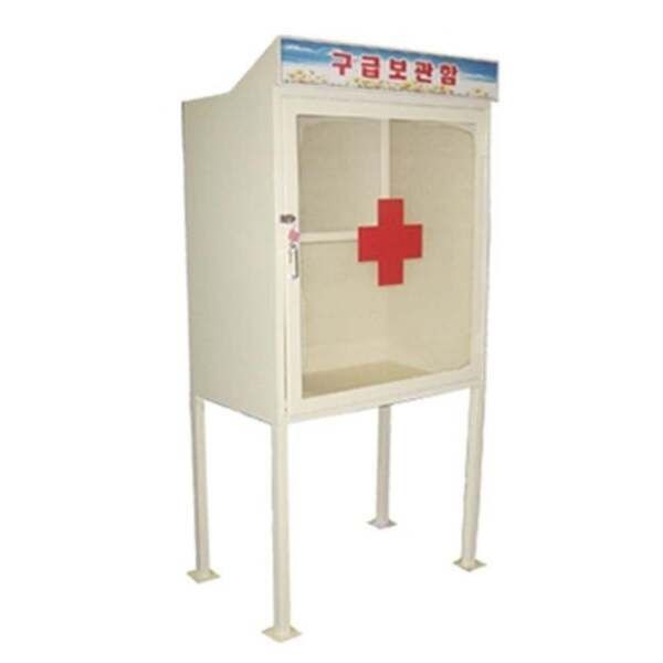 [에이치플러스몰] 구호 응급 구급 보관함 비상 기구 장비함 90 40 90cm