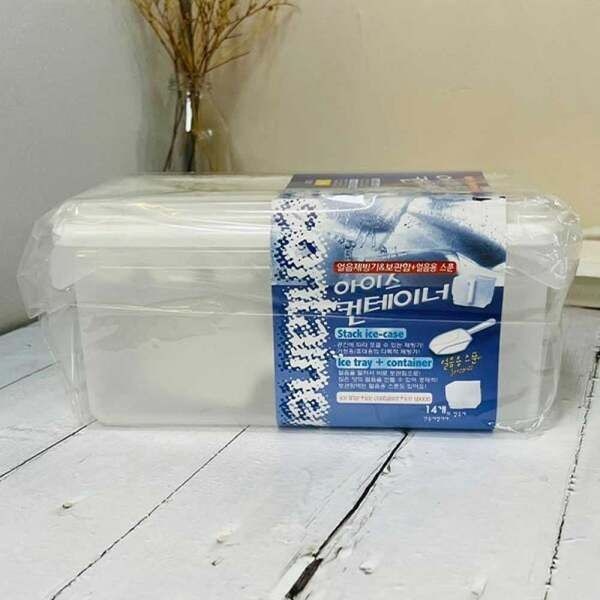 에이비엠 [에이치플러스몰] 아이스 1호 컨테이너 얼음 트레이 제빙기 얼음만들기