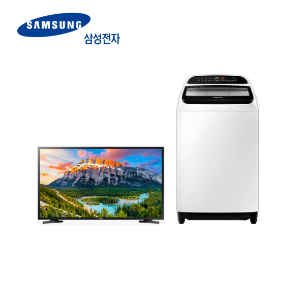 LG인터넷가입 삼성43인치TV 삼성워블세탁기10Kg WA10T5262BW
