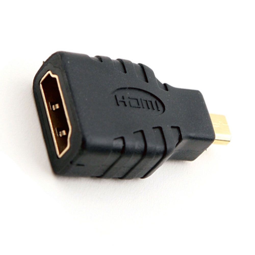 HDMI to 마이크로HDMI변환젠더 암수 휴대폰과 TV모니터연결아답터