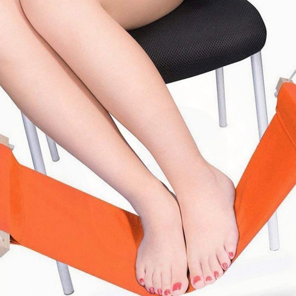 책상 발받침 높이 조절 사무실 재택 다리 거치대 해소