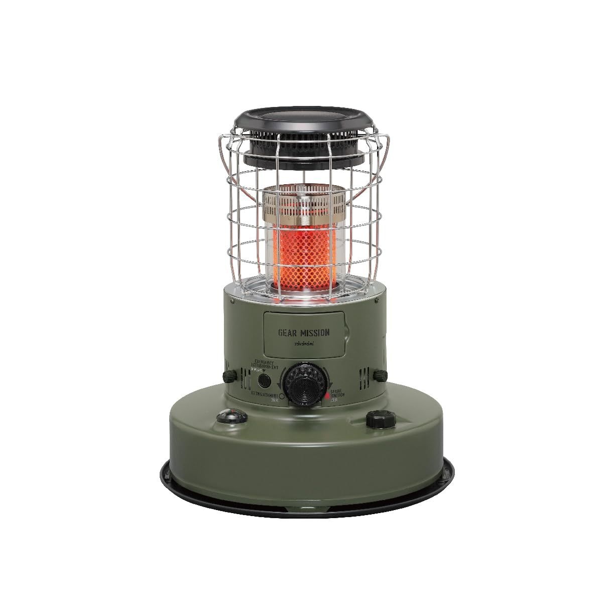 상세페이지 참조 [해외] 토요토미 난로 석유 등유 캠핑 기어미션 스토브 올리브 그린 RR-GER25