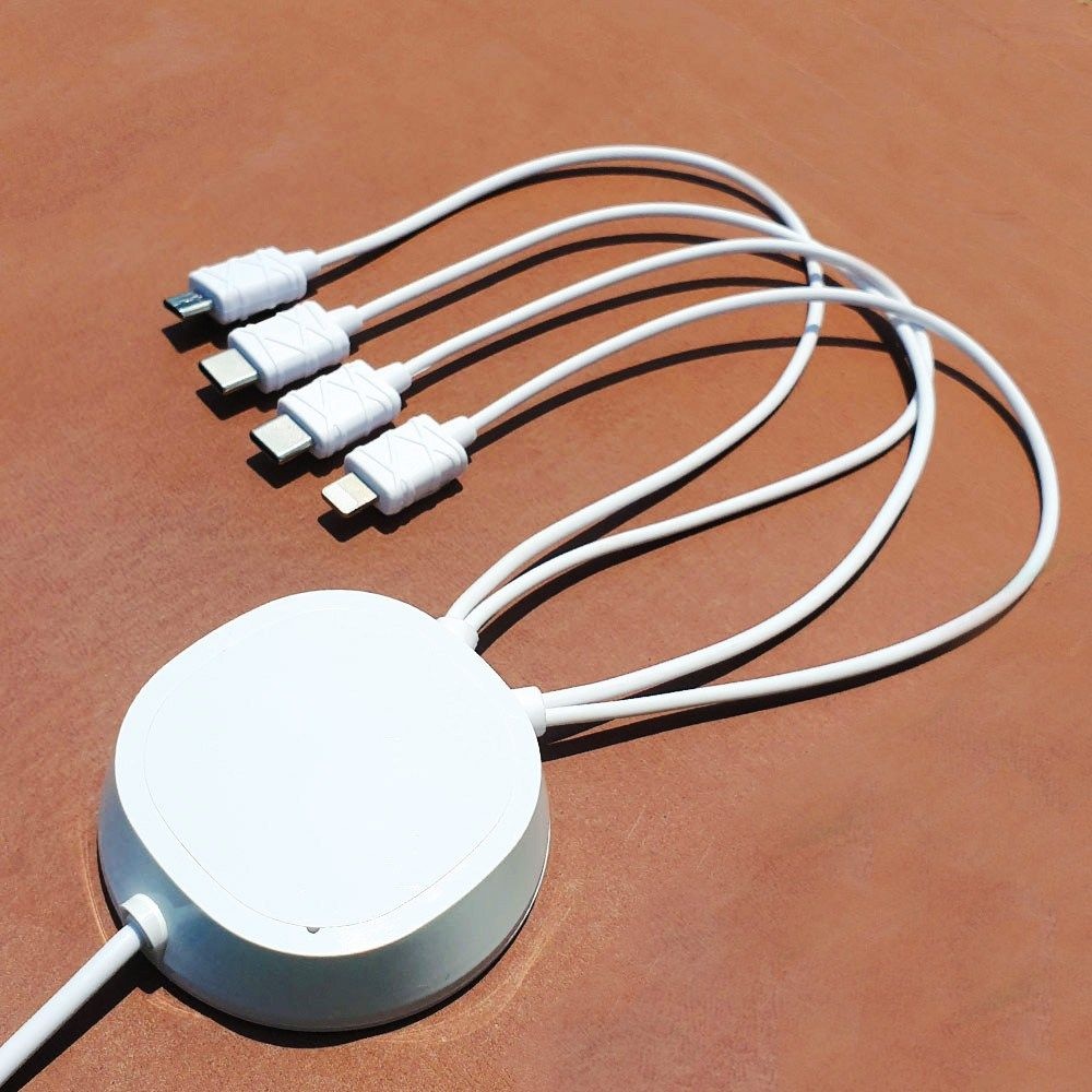 팝폰 멀티 충전기 업소용 핸드폰 C타입 5핀 8핀 공용 TC45