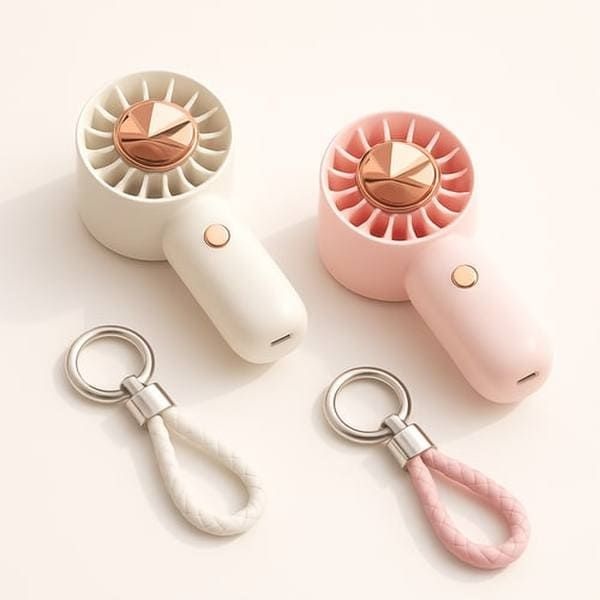 몬스터엑센 1+1 윈디큐티 휴대용 손 선풍기 무소음 미니 BLDC 324877