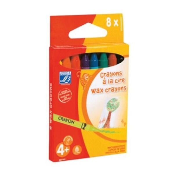 아트박스 POOM [보리보리]아트박스/오피스큐 르프랑 점보 8색 왁스크레용 14mm LF807148