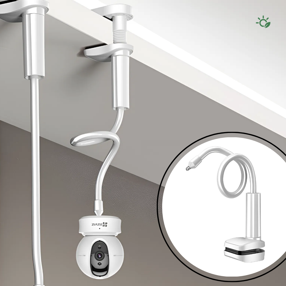 해온다온 스토어 제휴사 홈캠 거치대 펫 CCTV 사각 지대 무타공 자바라형 50cm