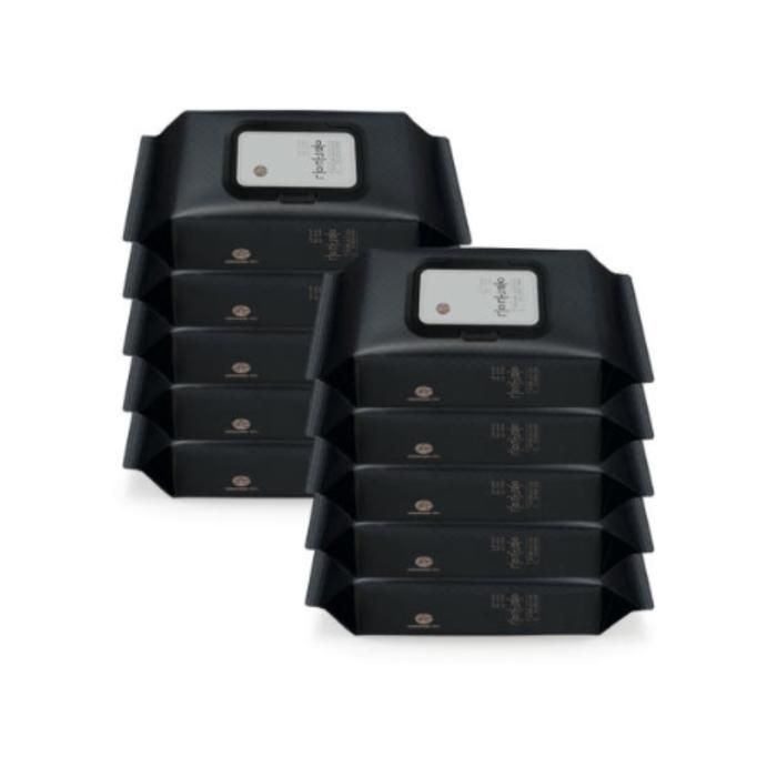 메디앙스 올곧은 보습 엠보싱 물티슈 캡형 70매 10팩