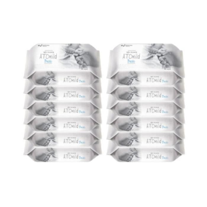 메디앙스 아토마일드 베이직 엠보싱 물티슈 리필 80매