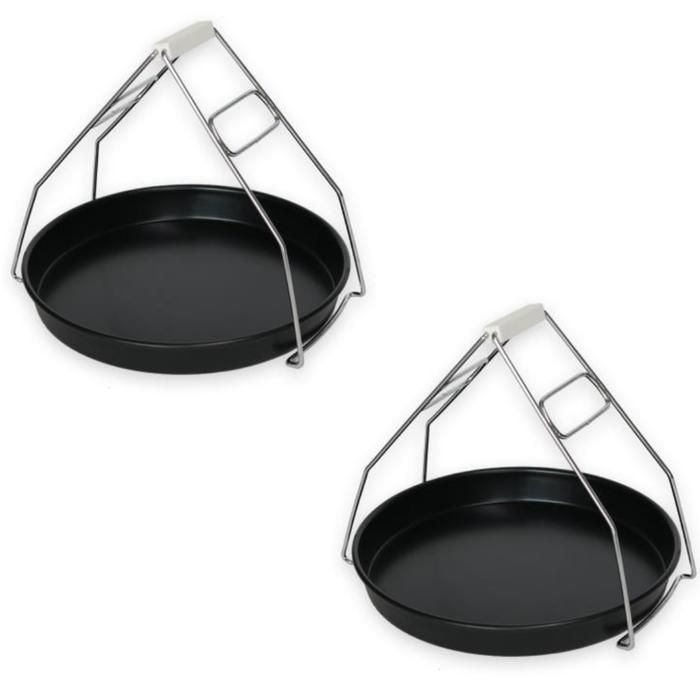 리빙웰 리빙웰 에어프라이어 피자팬 빵굽기 베이킹 빵팬 2개