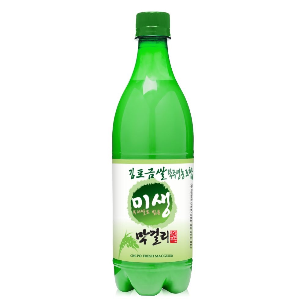 김포탁주 김포금쌀 미생 생막걸리 6도 750ml