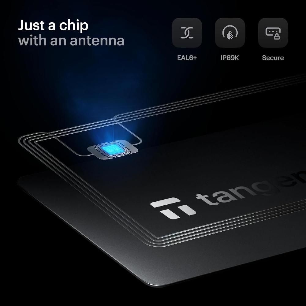 TANGEM 지갑 팩 3개 - 안전한 암호화폐 비트코인