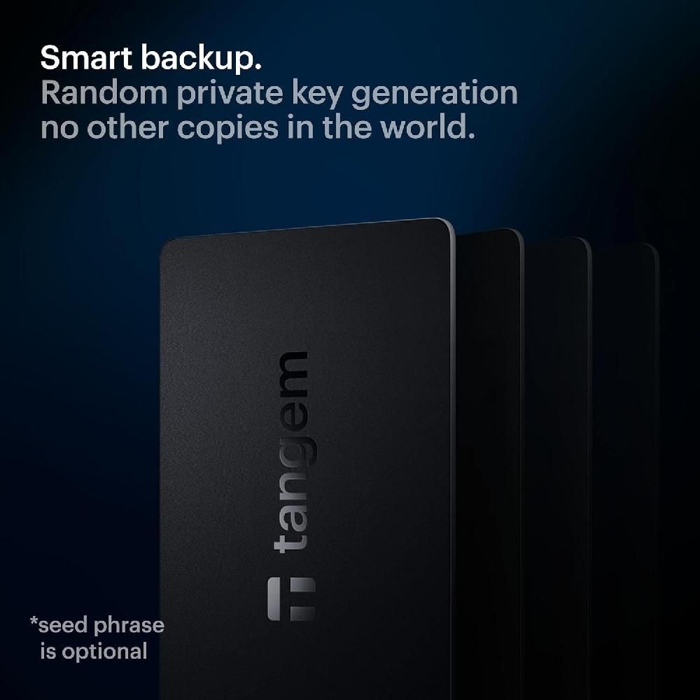 TANGEM 지갑 팩 3개 - 안전한 암호화폐 비트코인