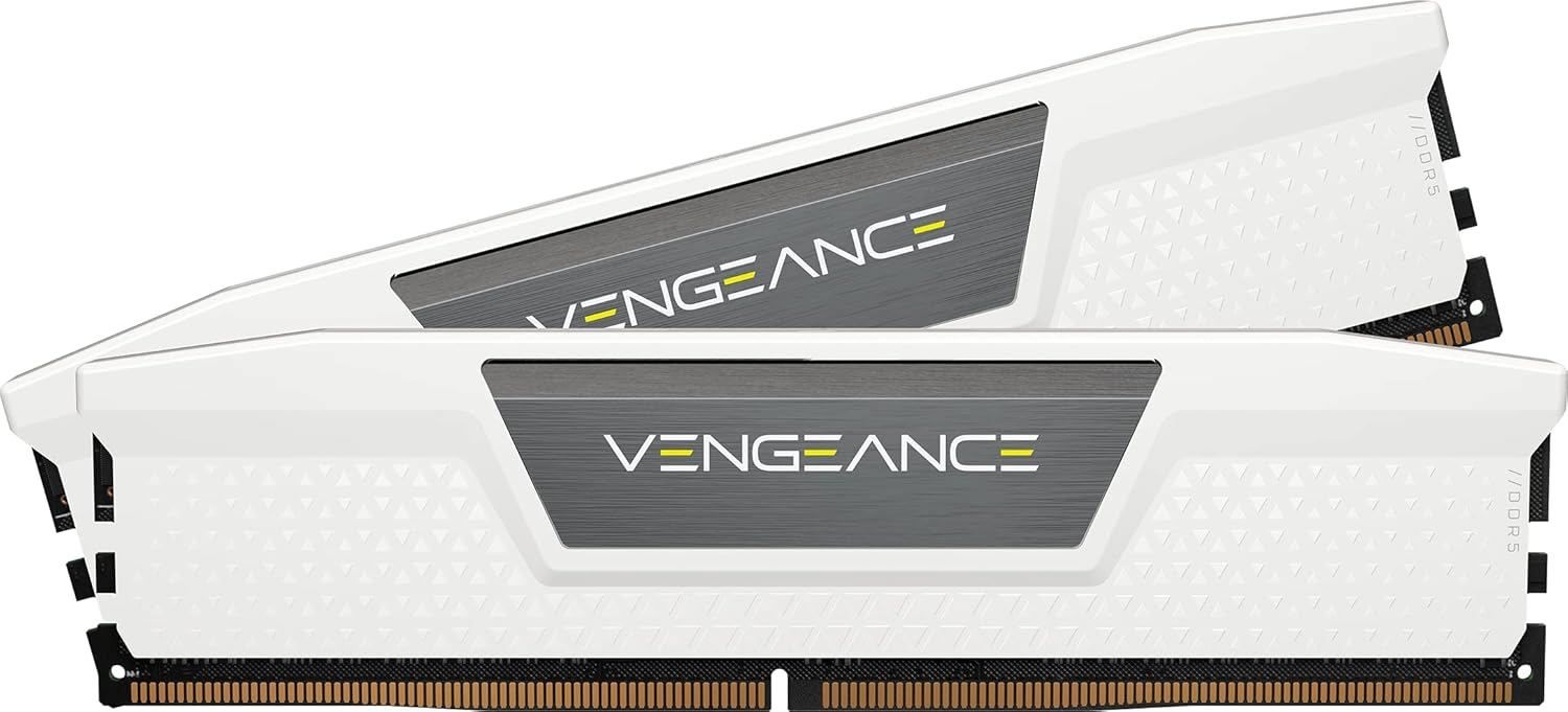 [해외] CORSAIR DDR5-6000MHz 데스크탑 메모리 VENGEANCE DDR5 시리즈 (PC5-48000) Intel XMP 키트 32GB 화이트 [2
