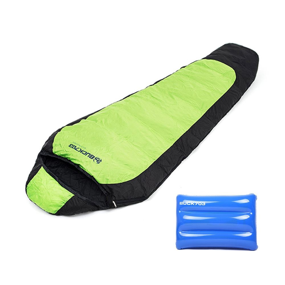 벅703 100% 거위털 2중 고밀도 특대 거위털침낭 차박 캠핑 사계절 구스침낭