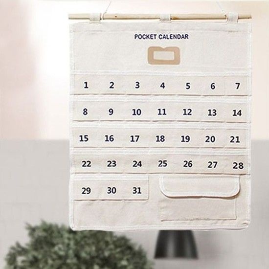 생활비 관리 다이어리 가계 예산 달력 지출 기록용 30days 생활비달력 용돈달력 통장보관