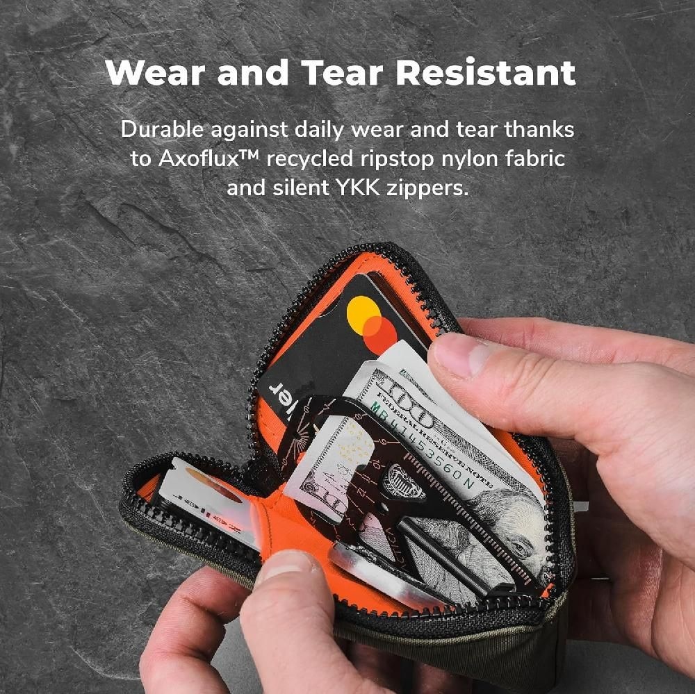 ALPAKA 지퍼 카드 - 지갑 및 코인 파우치