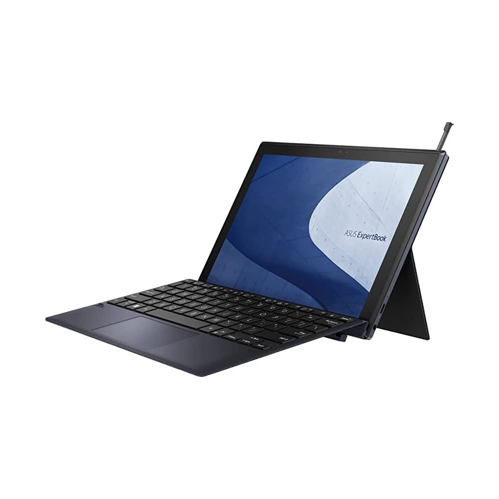 [해외] ASUS ExpertBook B3 탈착식 노트북, 10.5인치 WUXGA 16:10 터치스크린, 퀄컴 스냅드래곤 7c 2세대, 4GB -RAM, 128GB eMMC, 하루 종일