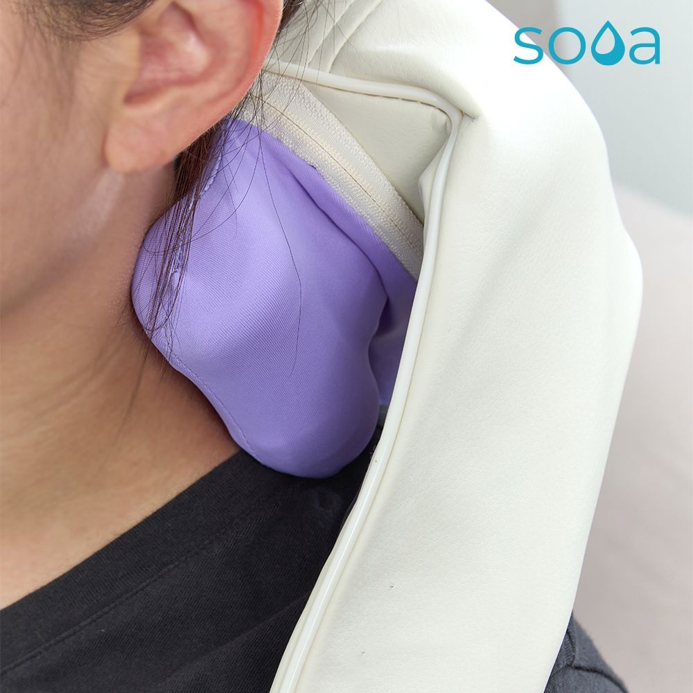 (현대Hmall) [Sooa] 수아 어디서나 간편사용 가능한 무선 목어깨 마사지기 안마기 BDC-N801RC(리퍼)