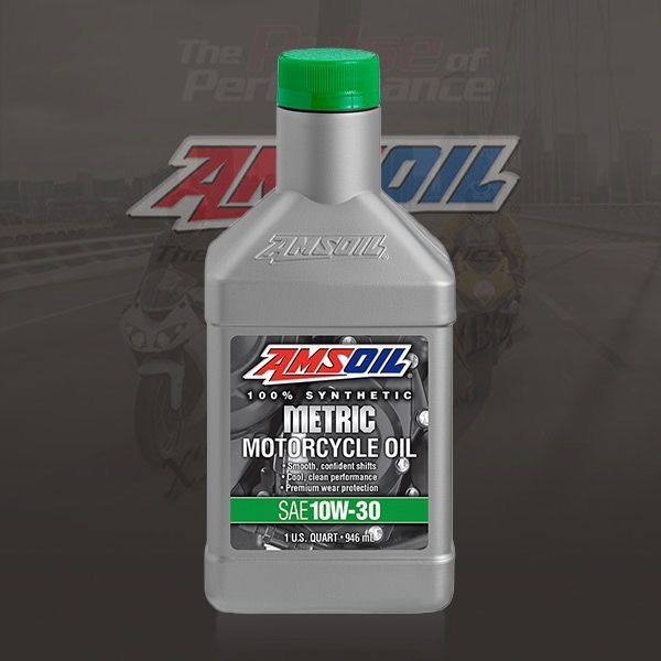 AMSOIL 10W30 Synthetic Metric Motorcycle Oil 암스오일 10W30 메트릭 모터사이클 오일