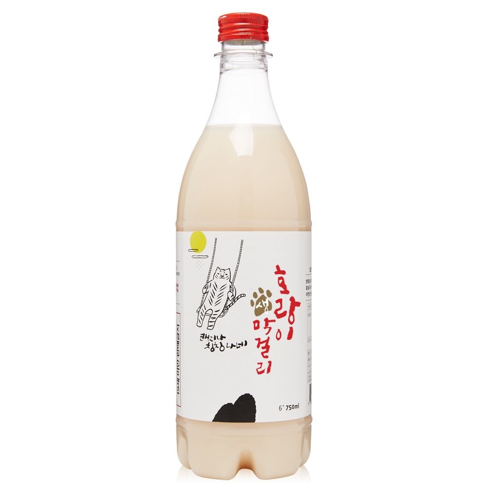 배혜정도가 농업법인 호랑이 생 막걸리 6도 750ml