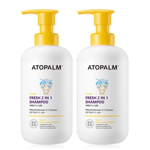 아토팜 키즈 프레쉬 2in1 샴푸 460ml X 2개
