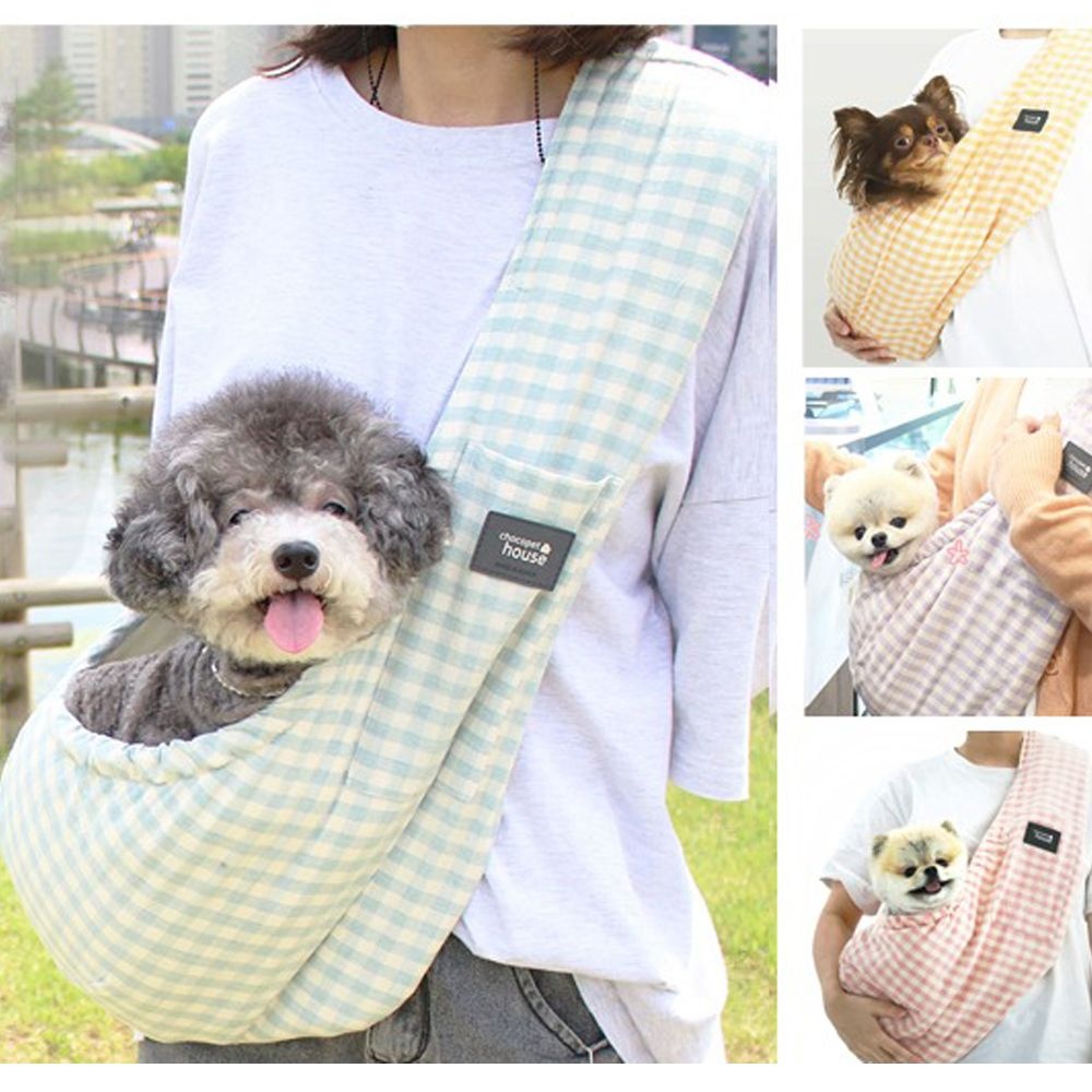 초코펫하우스 품속에 강아지슬링백 S,M,L,XL 벨보아 원단 안감 택1 (애견 이동가방)/초 코 펫 하 우 스