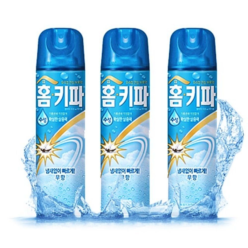 수성 홈키파 모기에어졸 3개 학교 무향 사무실