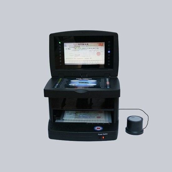 메리트 위폐 수표 감별기 CD-7000 11단계감별 금융권 위조 감별기 지폐감별 지폐판독